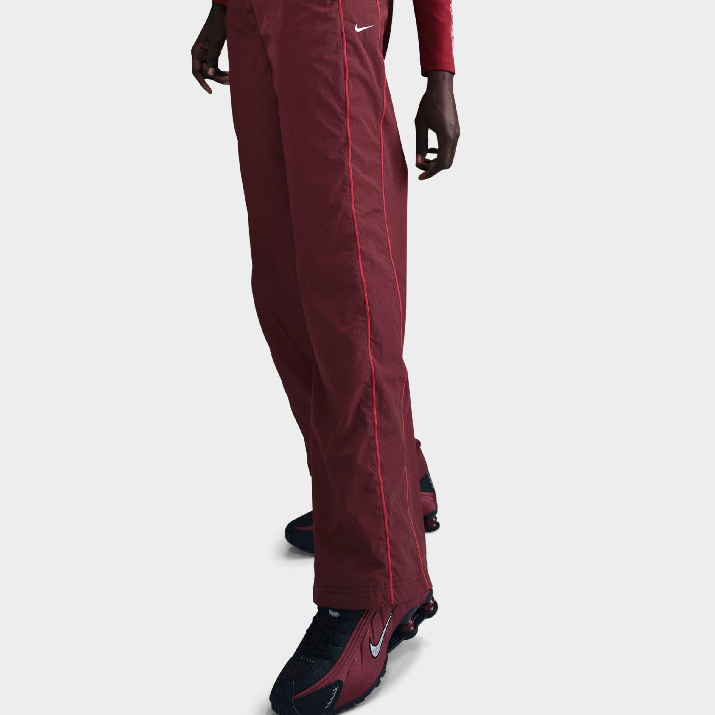 WOMEN'S NIKE WINDRUNNER HIGH-WAISTED WOVEN OPEN-HEM PANTS - 3