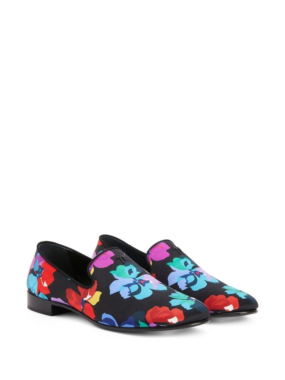 Lewis Bloom printed loafers - 2