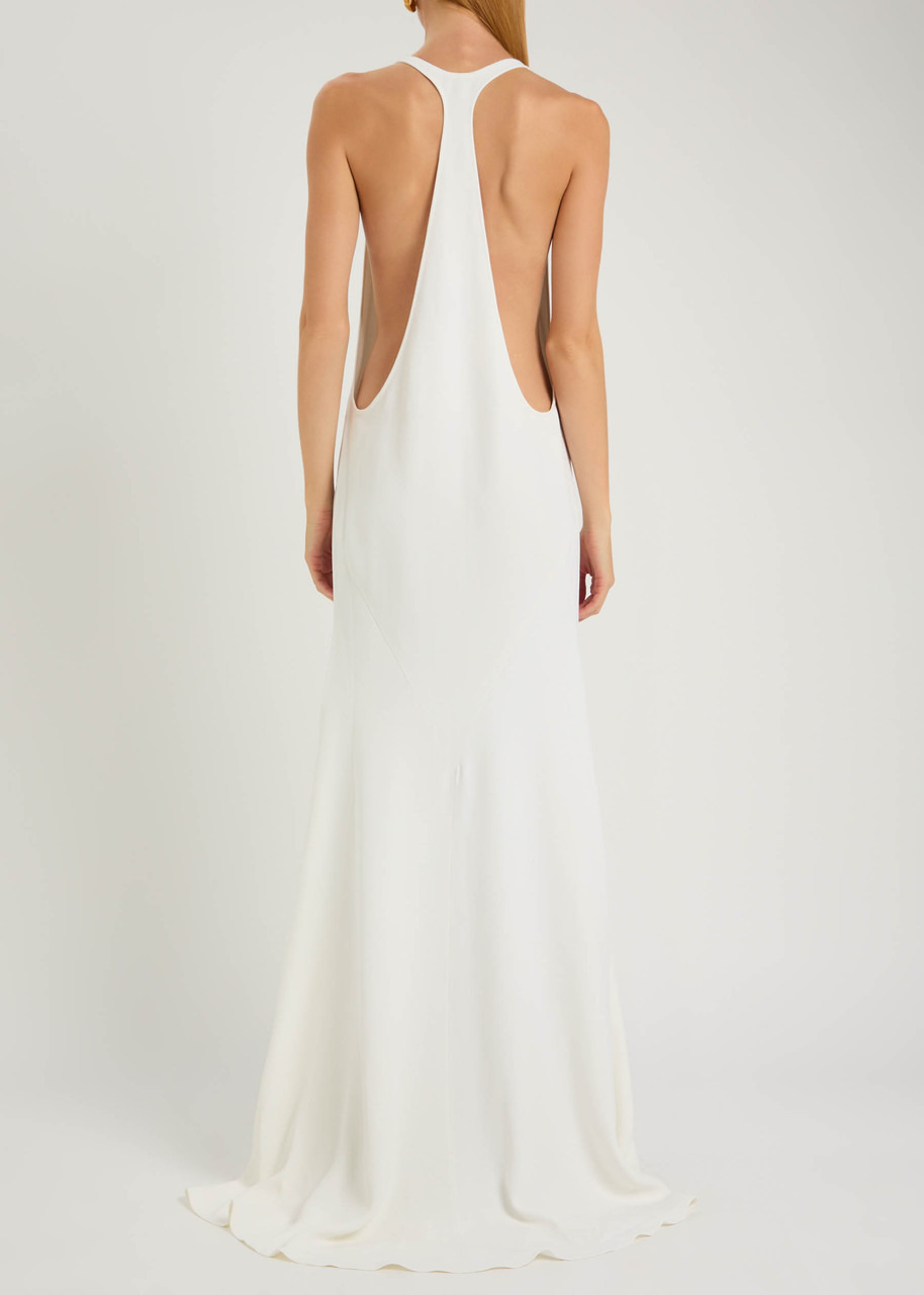 Jacquemus La Marcel Crepe Maxi Dress - 3