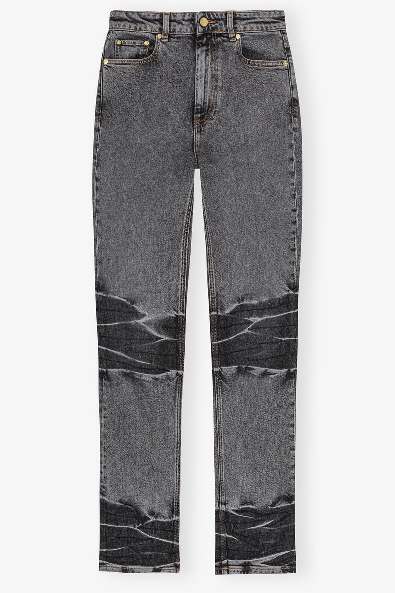 BLACK WASHED STRETCH FUTURE CARRI JEANS 1
