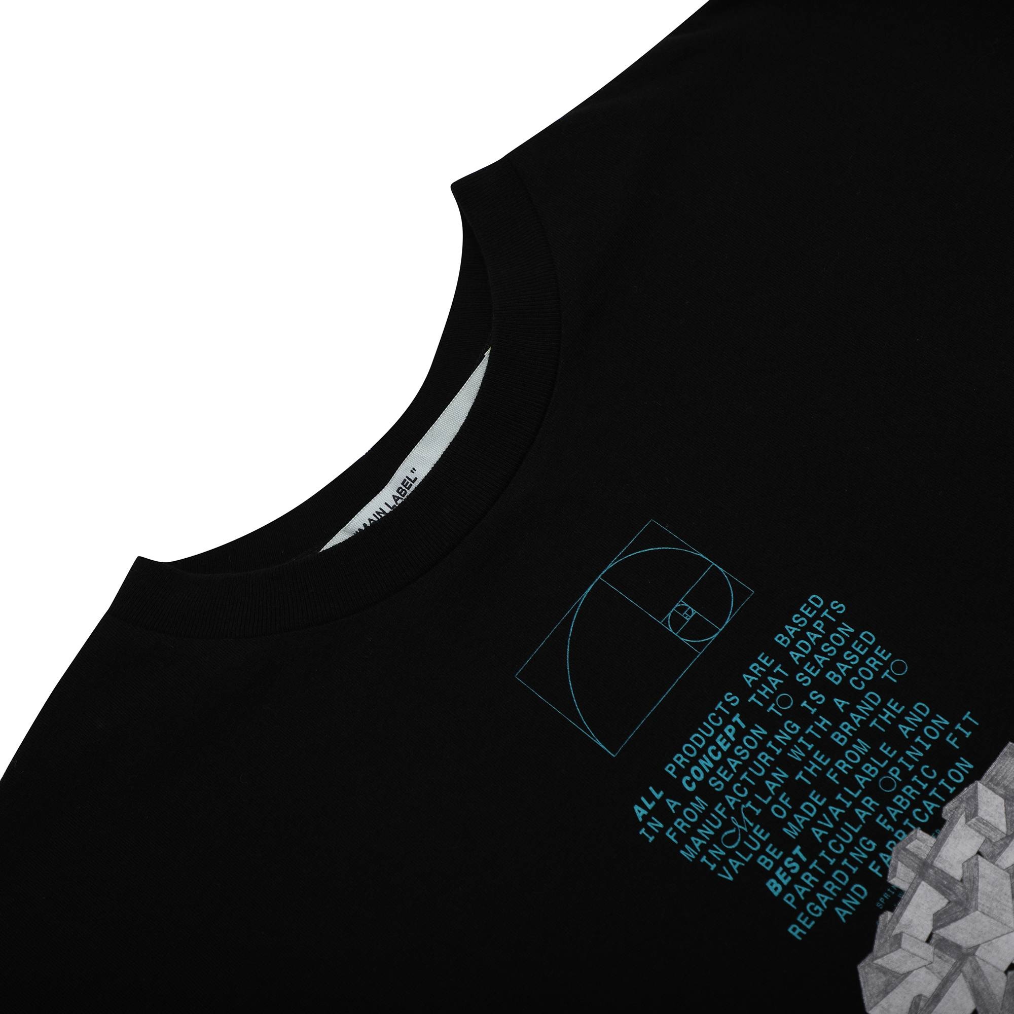 Off-White Dripping Arrows Short Sleeve Over T-Shirt 'Black' - 3