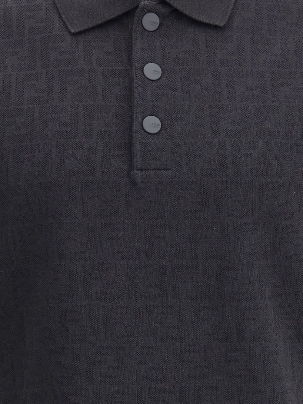 Polo Shirt with FF Motif - 2