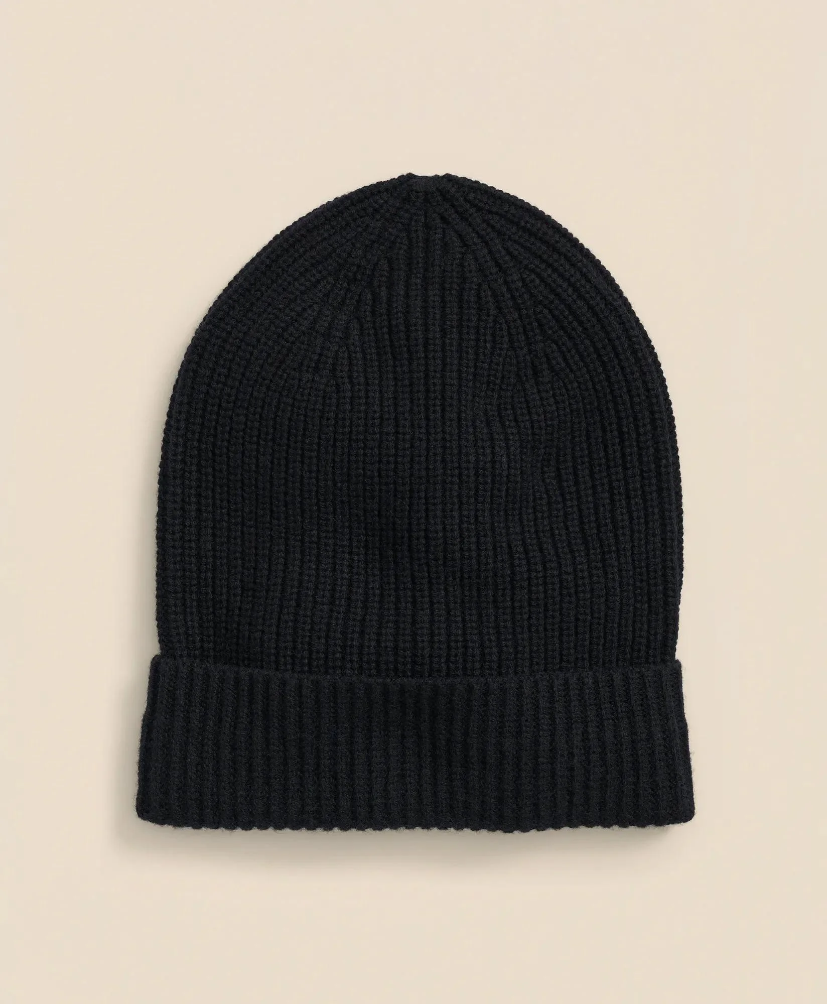 Merino Wool Cashmere Beanie - 1