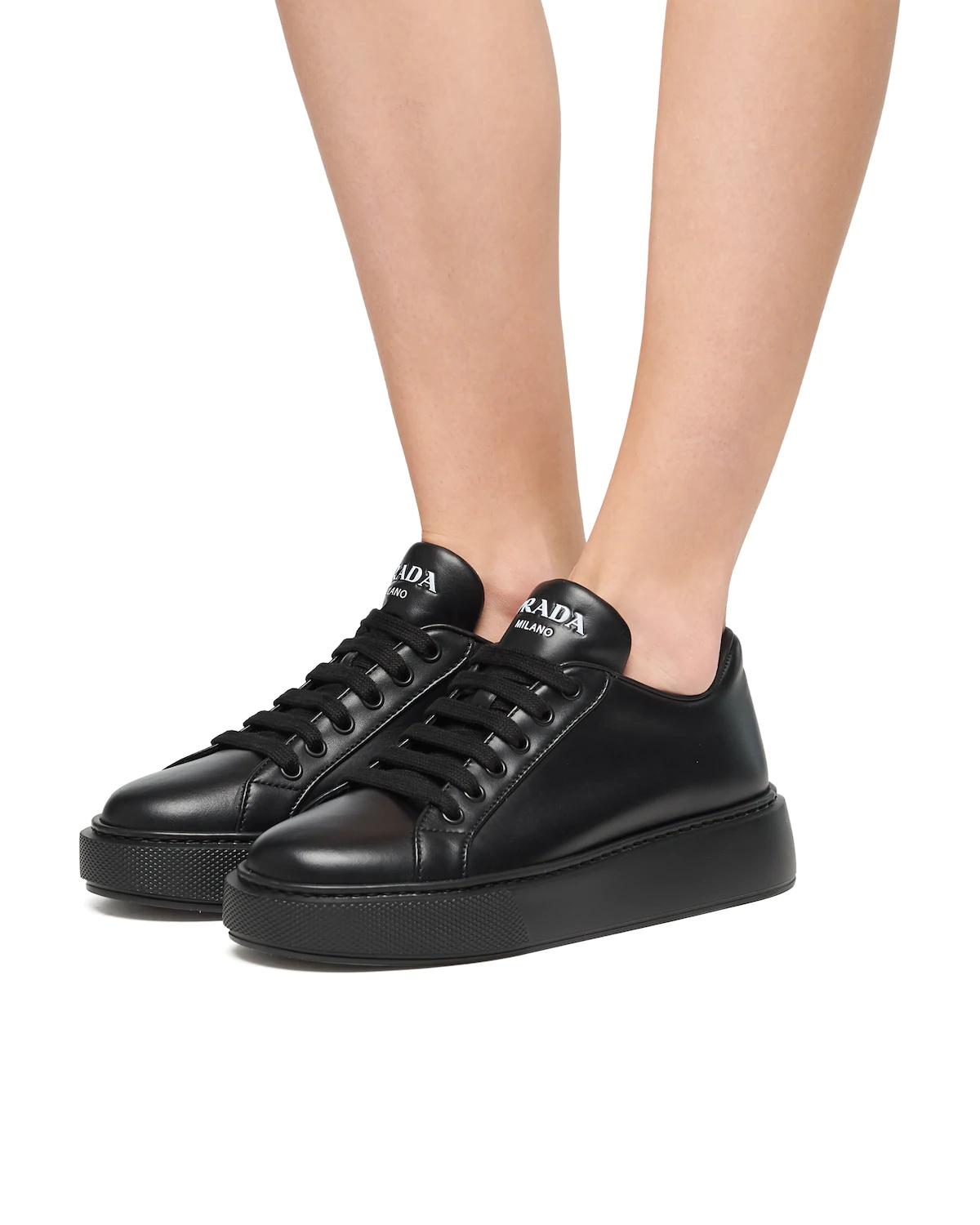 Leather sneakers - 5