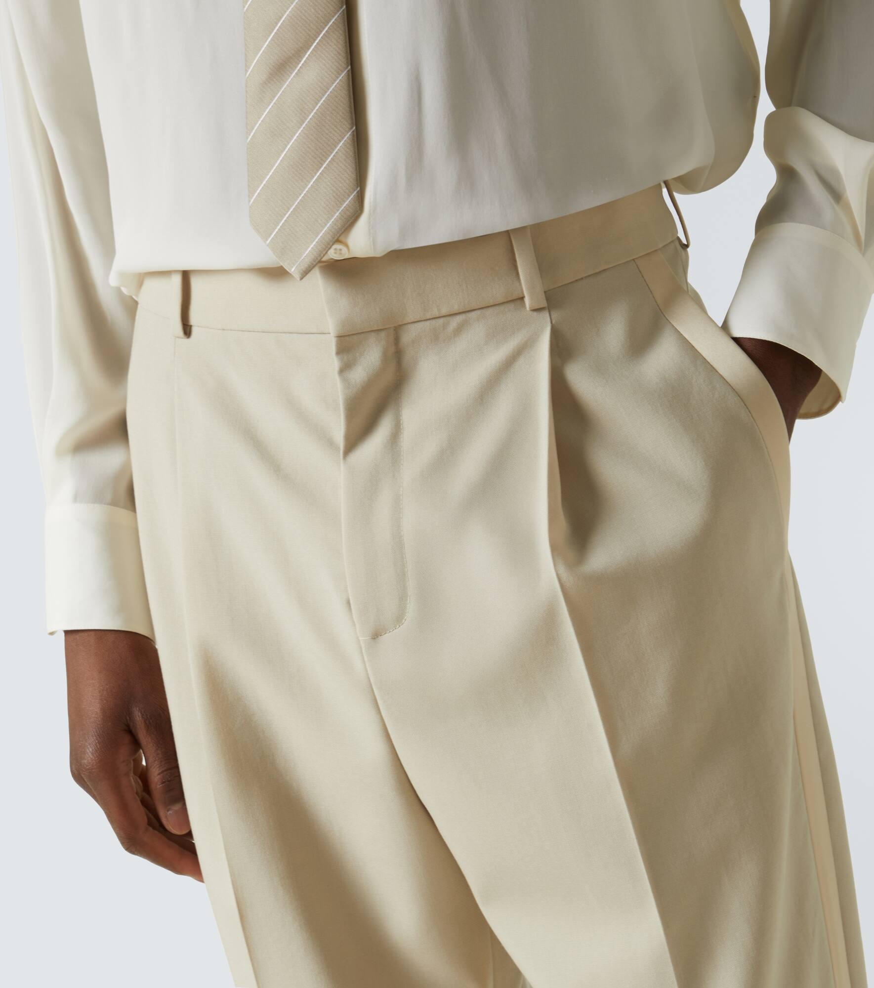 Wool suit pants - 5