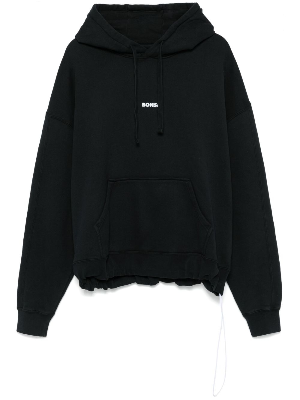 logo-print hoodie - 1