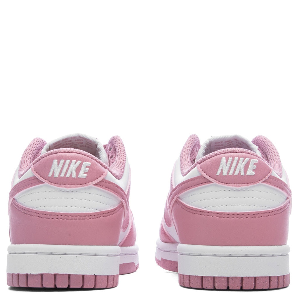 WOMEN'S DUNK LOW - WHITE/ELEMENTAL PINK - 4