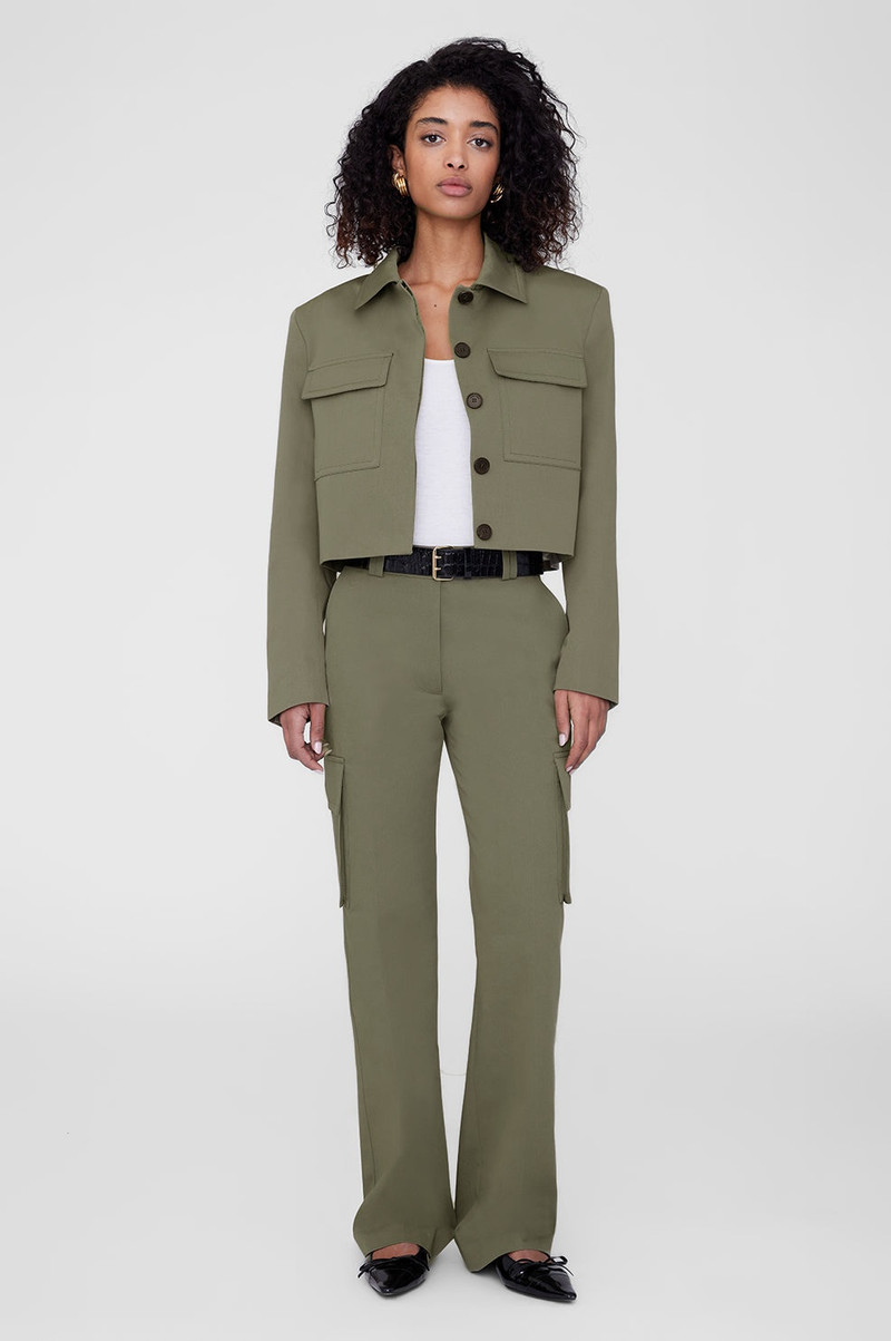 ANINE BING Dayton Jacket - Olive outlook