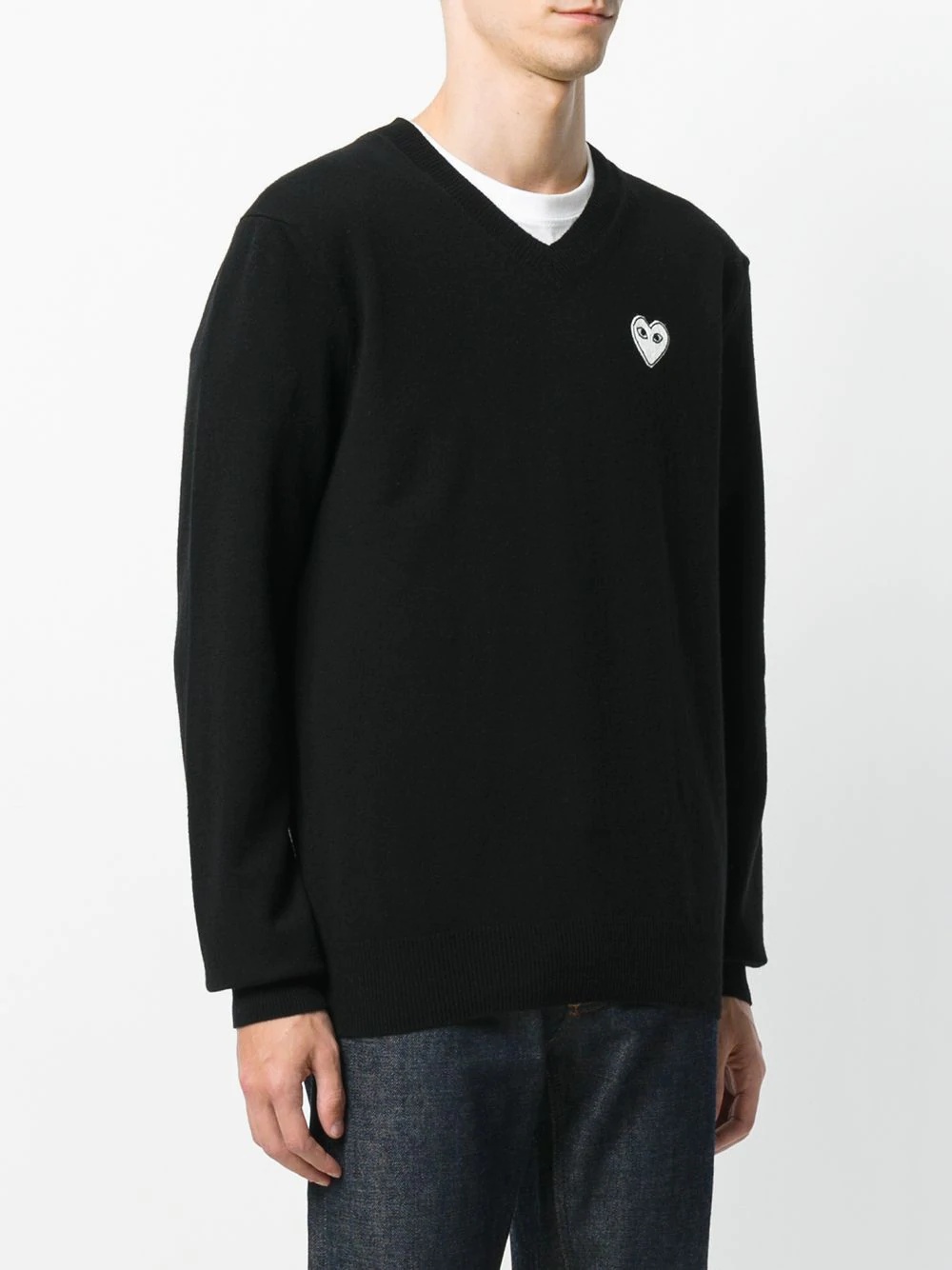 V-neck pullover - 3