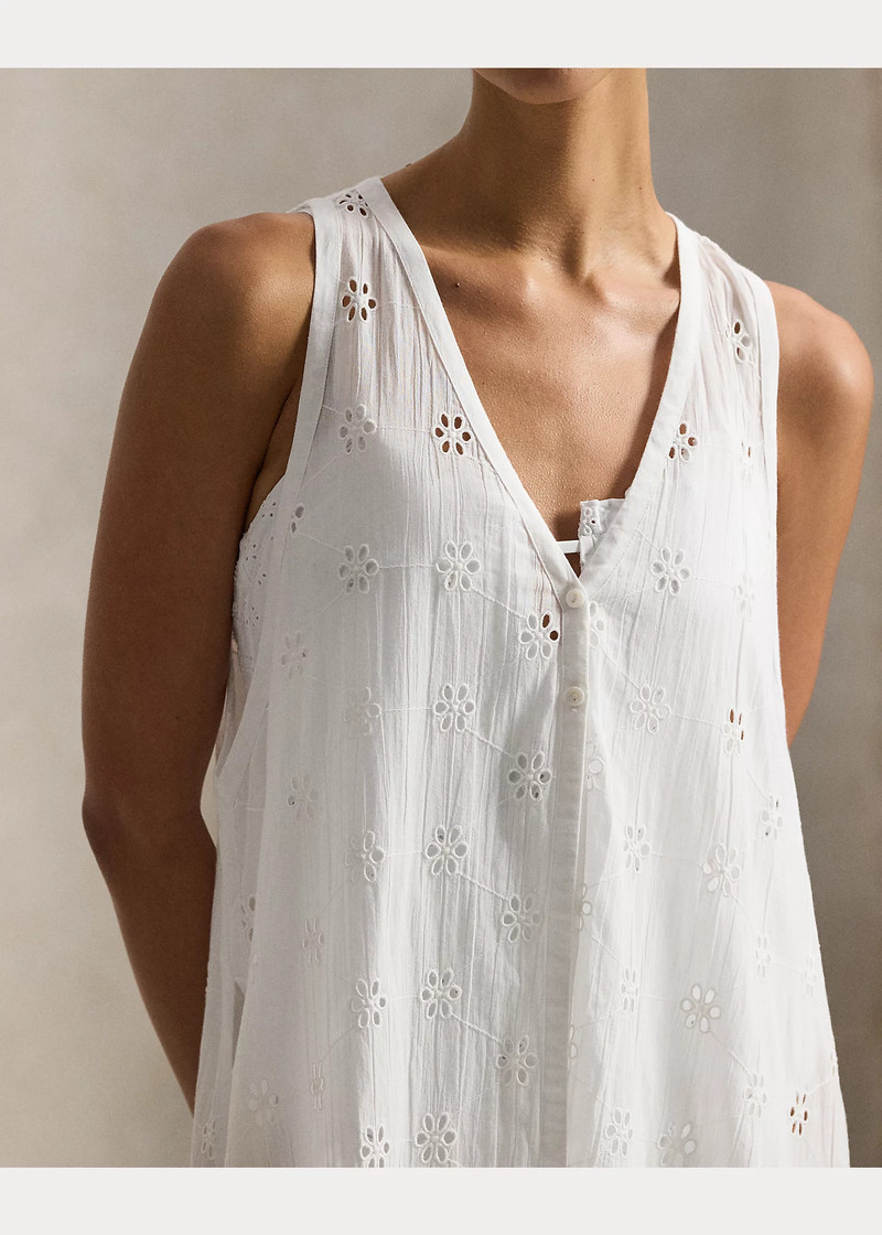 Cotton Eyelet Midi Cover-Up 5