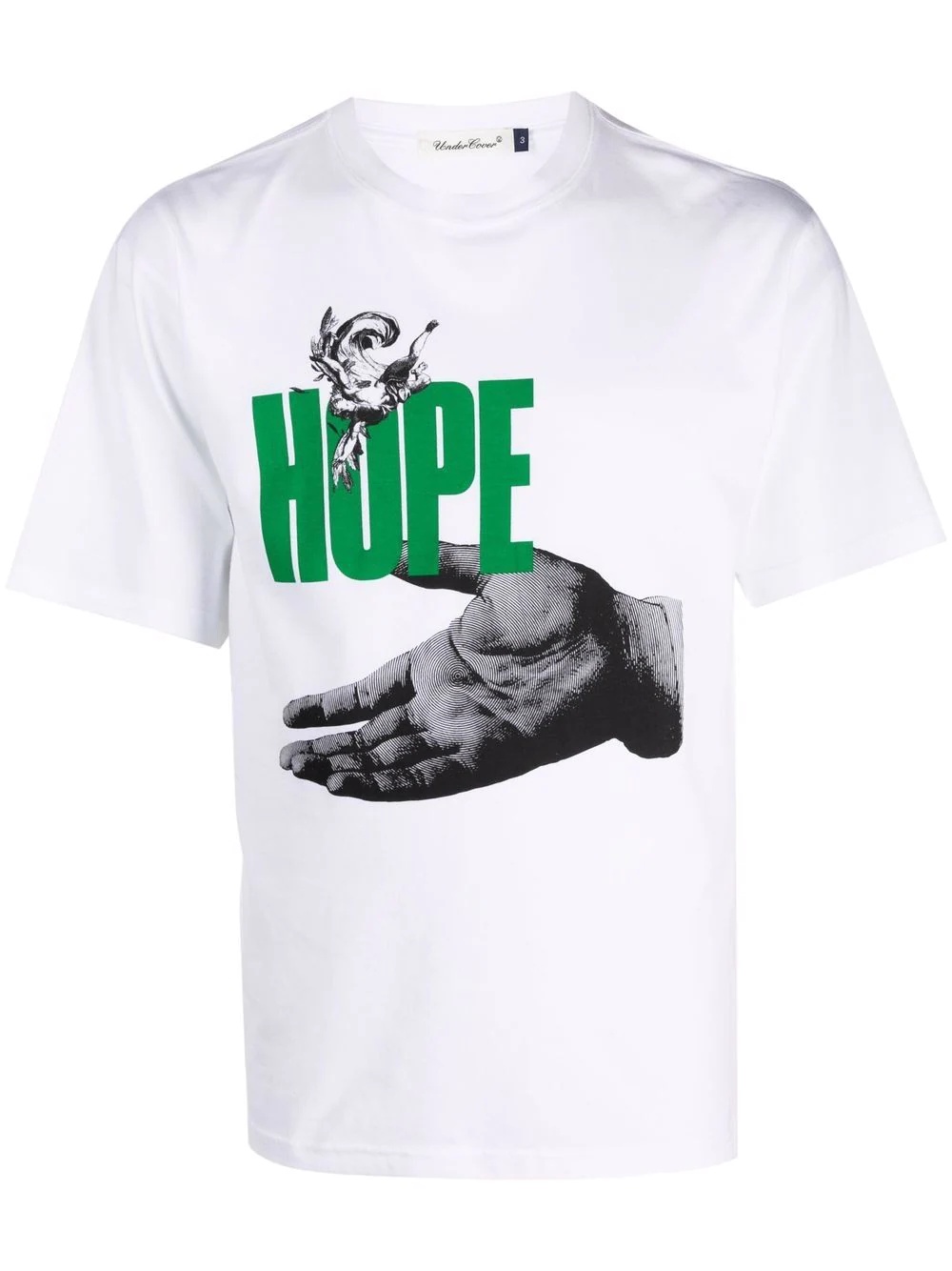 Hope print cotton T-shirt - 1