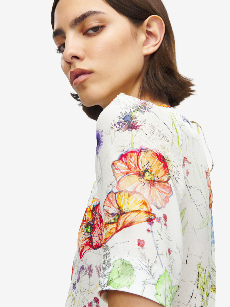 Meadow Floral Asymmetric Dress 5