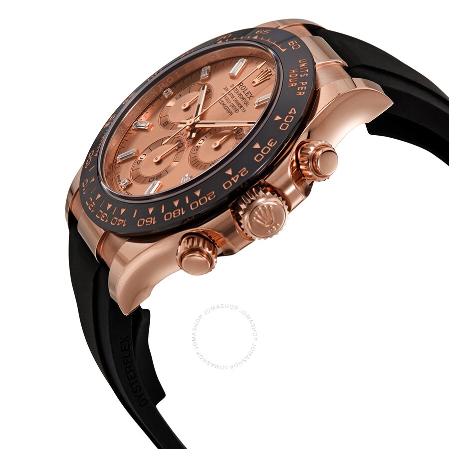 Rolex Cosmograph Daytona Pink Diamond Dial Men's Chronograph Oysterflex Watch 116515PKDR - 2