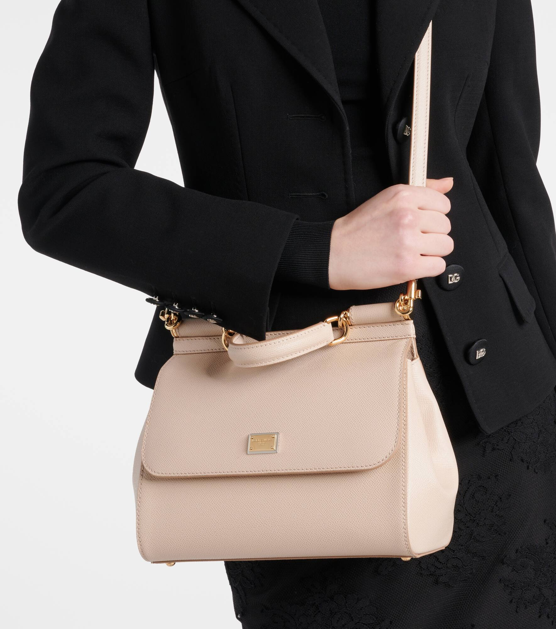 Sicily Medium leather shoulder bag - 6