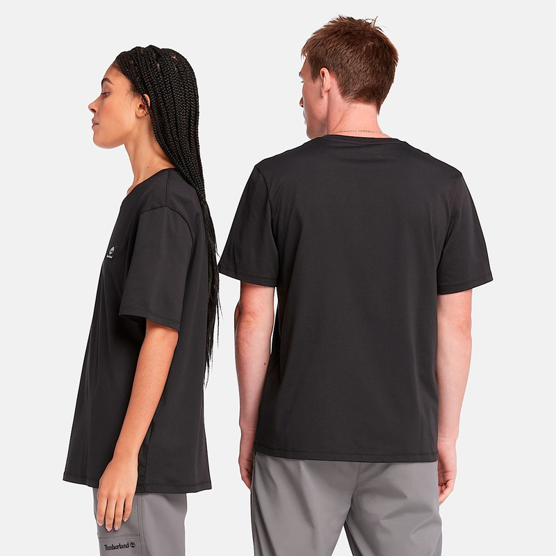 Short Sleeve Woven Badge T-Shirt 3