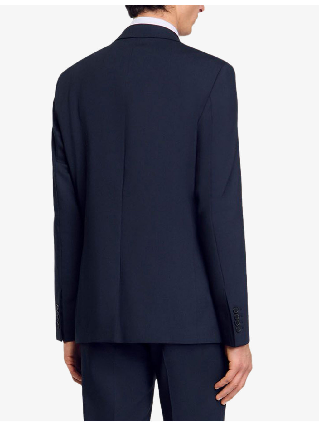Regular-Fit Single-Breasted Wool Blazer - 4