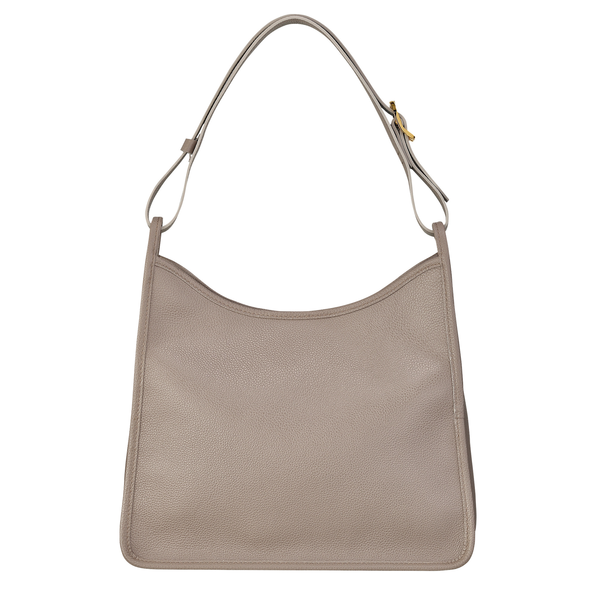 Le Foulonné M Hobo bag Turtledove - Leather - 4