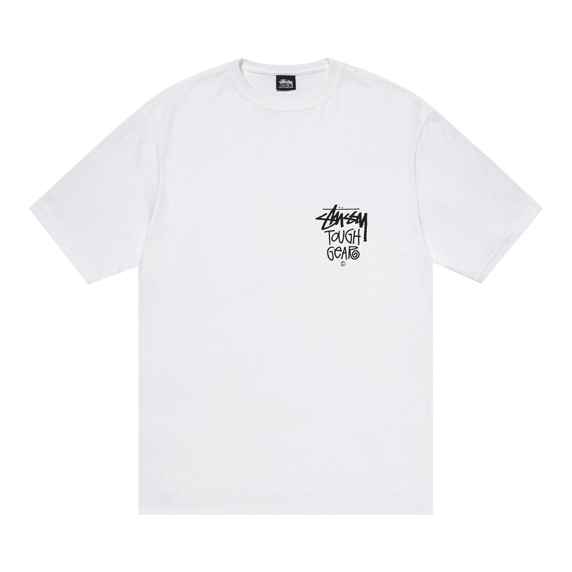 Stussy Tough Gear Tee 'White' - 1