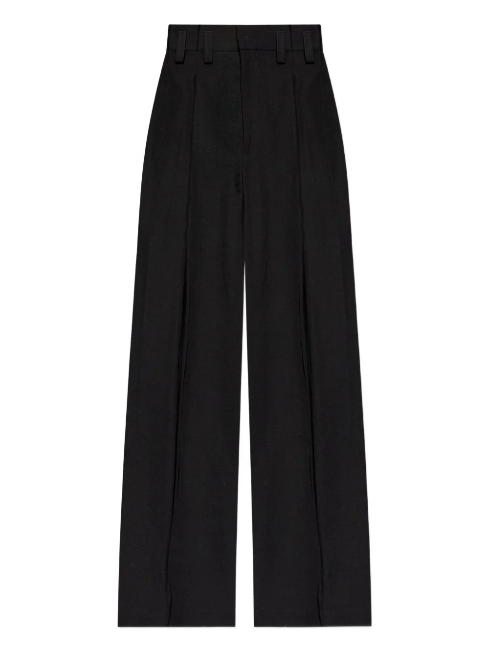 pleated wide-leg trousers - 1