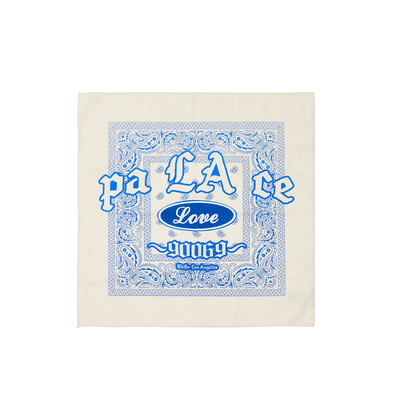 PALACE BANDANA WHITE 1
