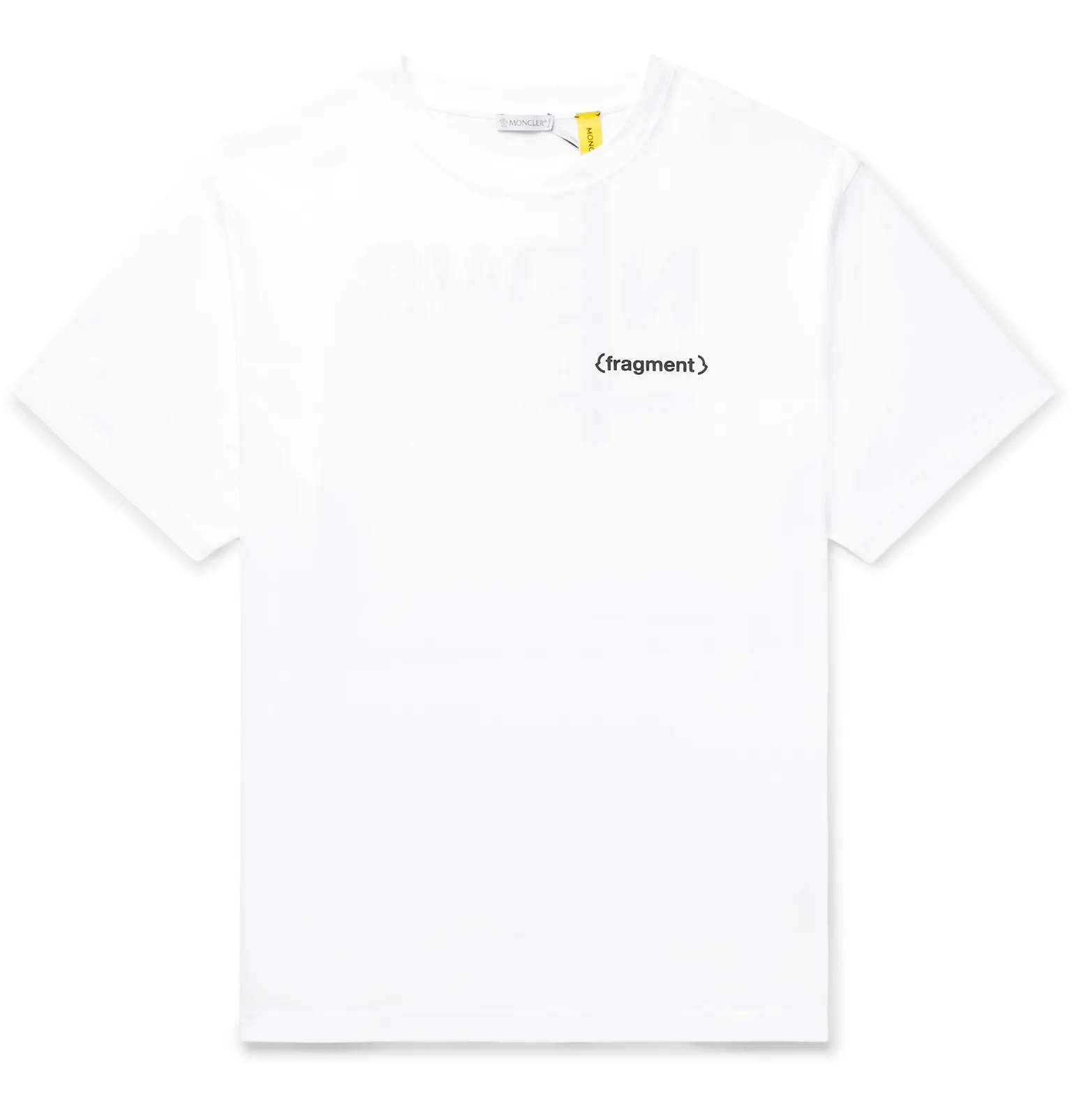 7 Moncler Fragment Logo-Print Cotton-Jersey T-Shirt - 1