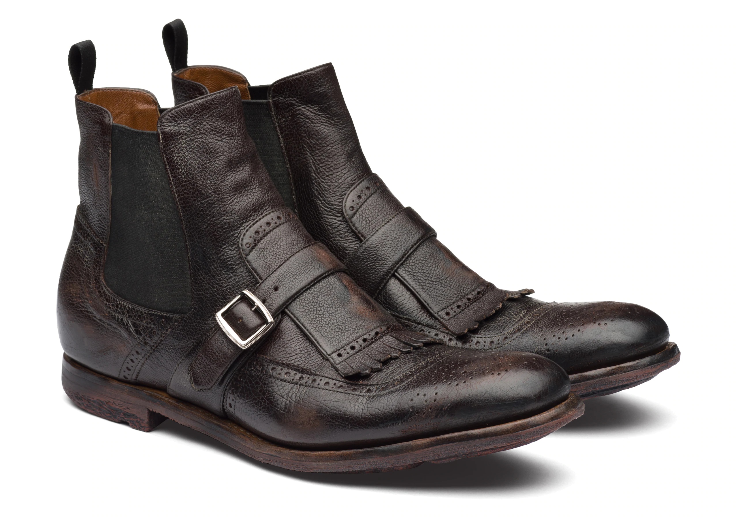 Shanghai 6
Glacè Calf Leather Chelsea Boot Ebony - 2