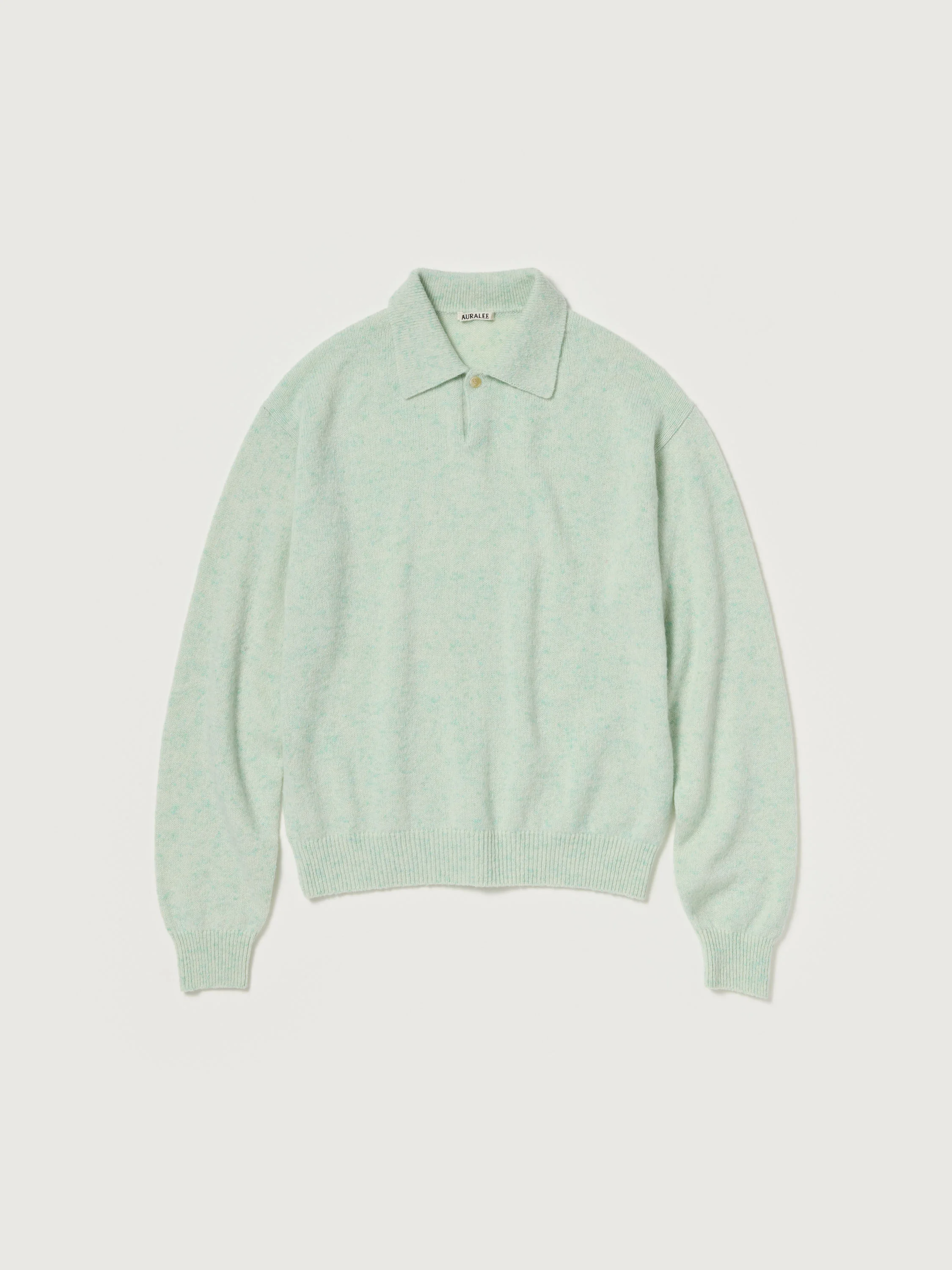 CASHMERE NEP KNIT POLO - 1