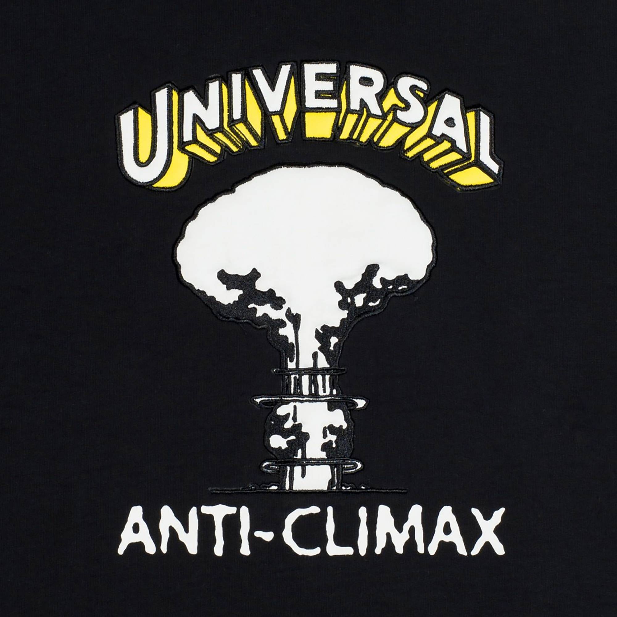 Brain Dead Universal Anti-Climax Crewneck Sweatshirt 'Washed Black' - 3