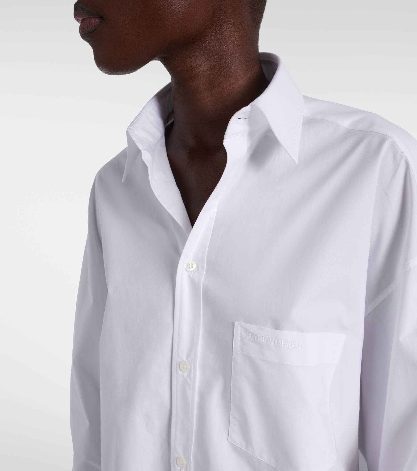 Cotton poplin shirt - 4