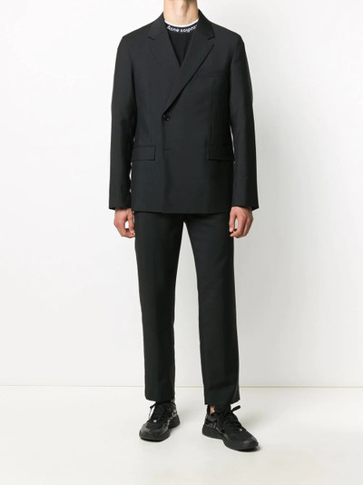 Acne Studios wrap style blazer outlook