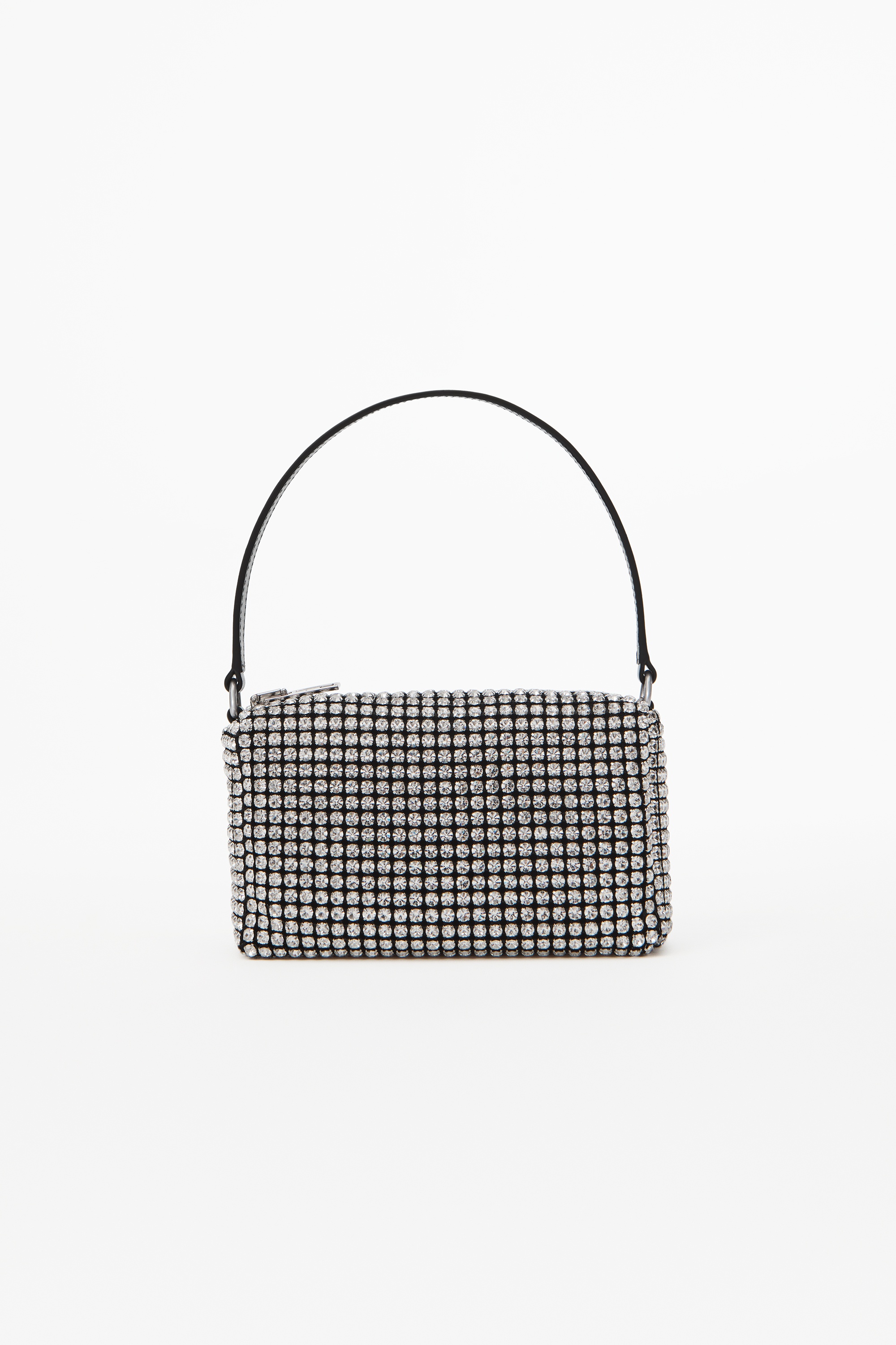 HEIRESS POUCH IN RHINESTONE MESH - 1