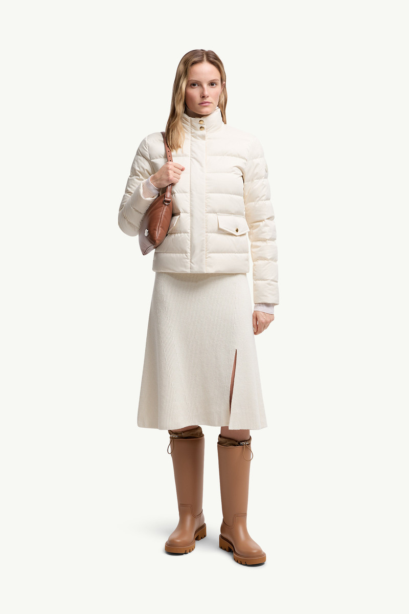 Moncler Wool & Cashmere Midi Skirt outlook