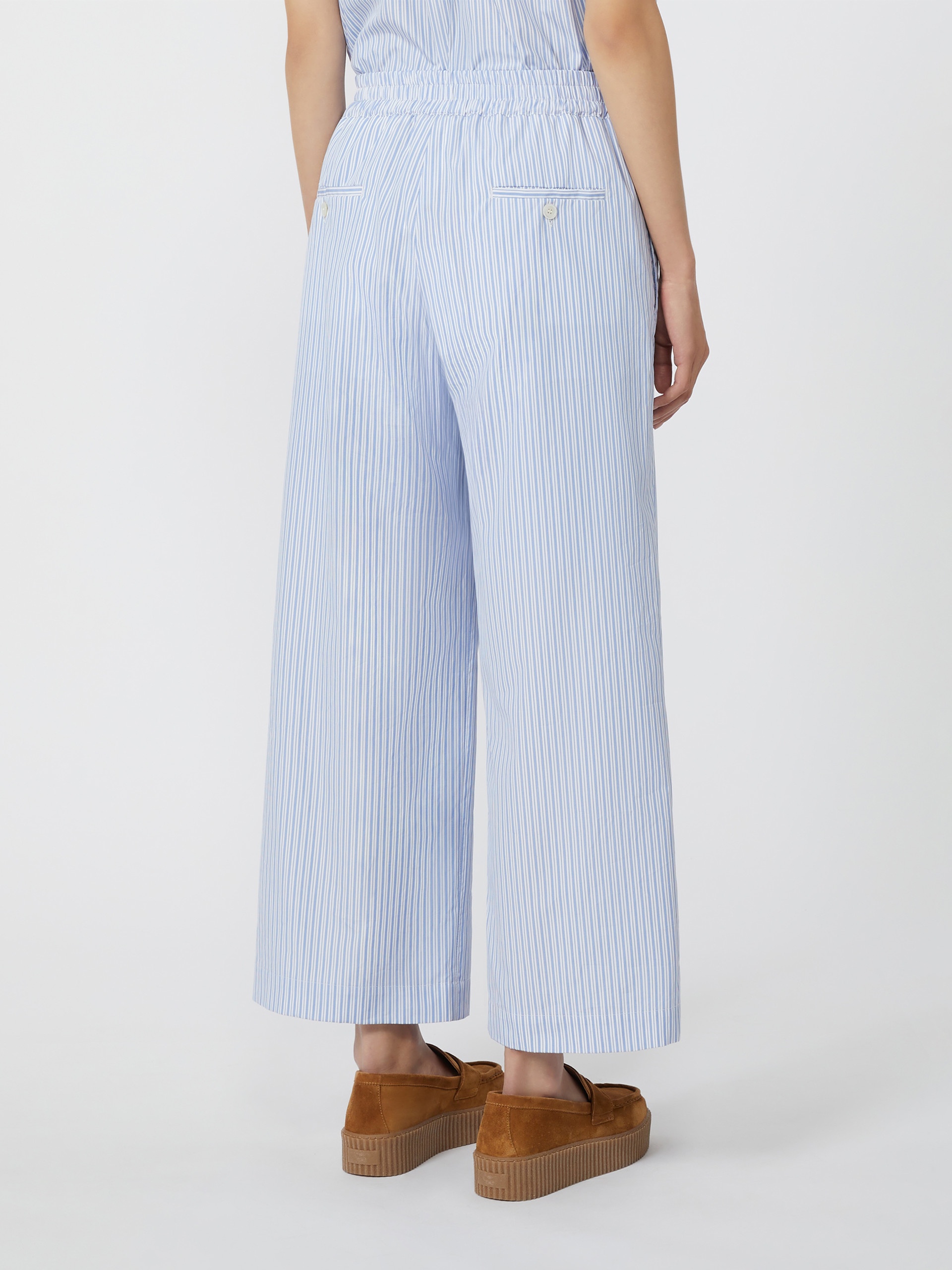 FLEUR Cotton sateen trousers - 4
