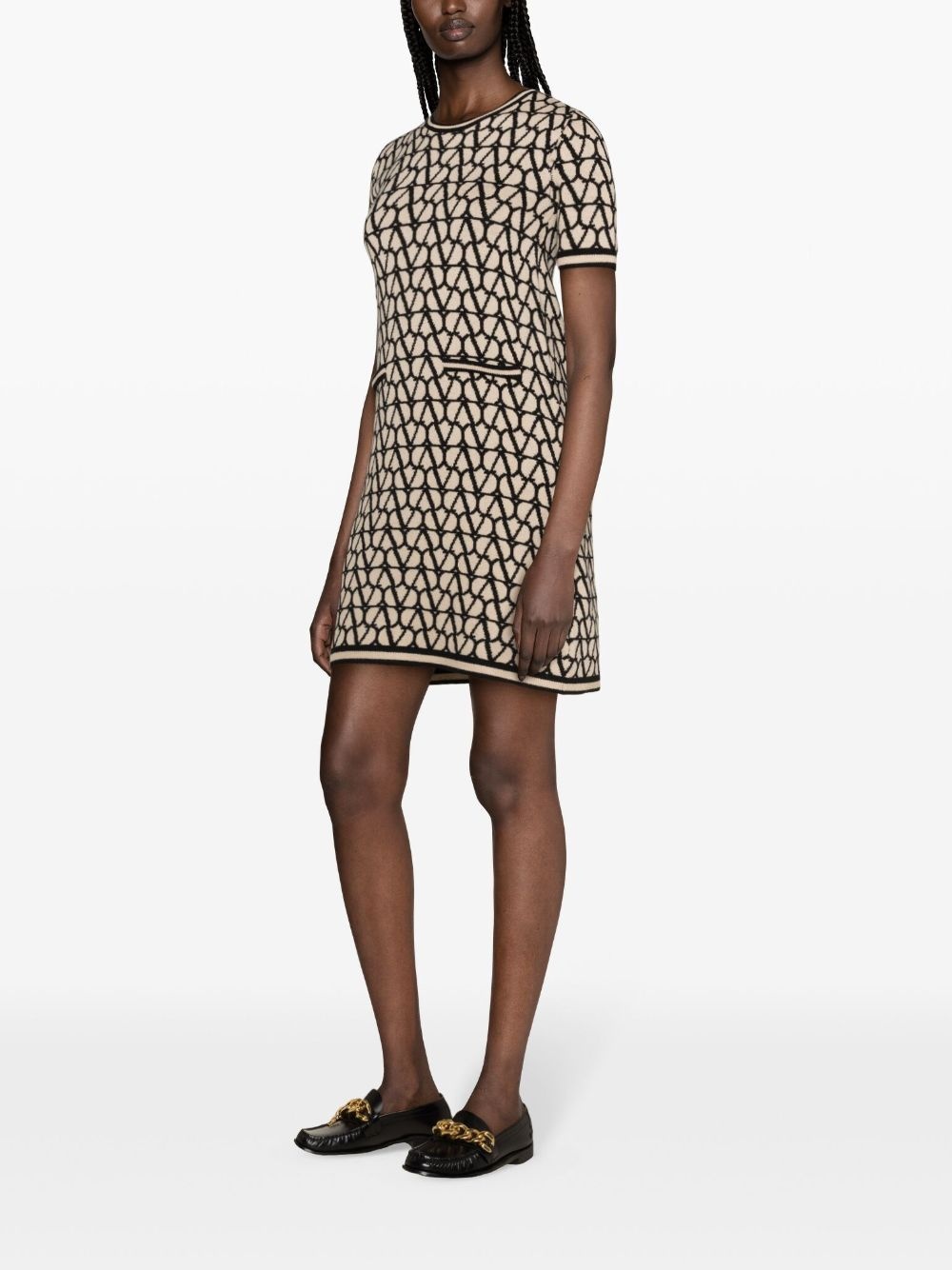 Iconographe-jacquard minidress - 3