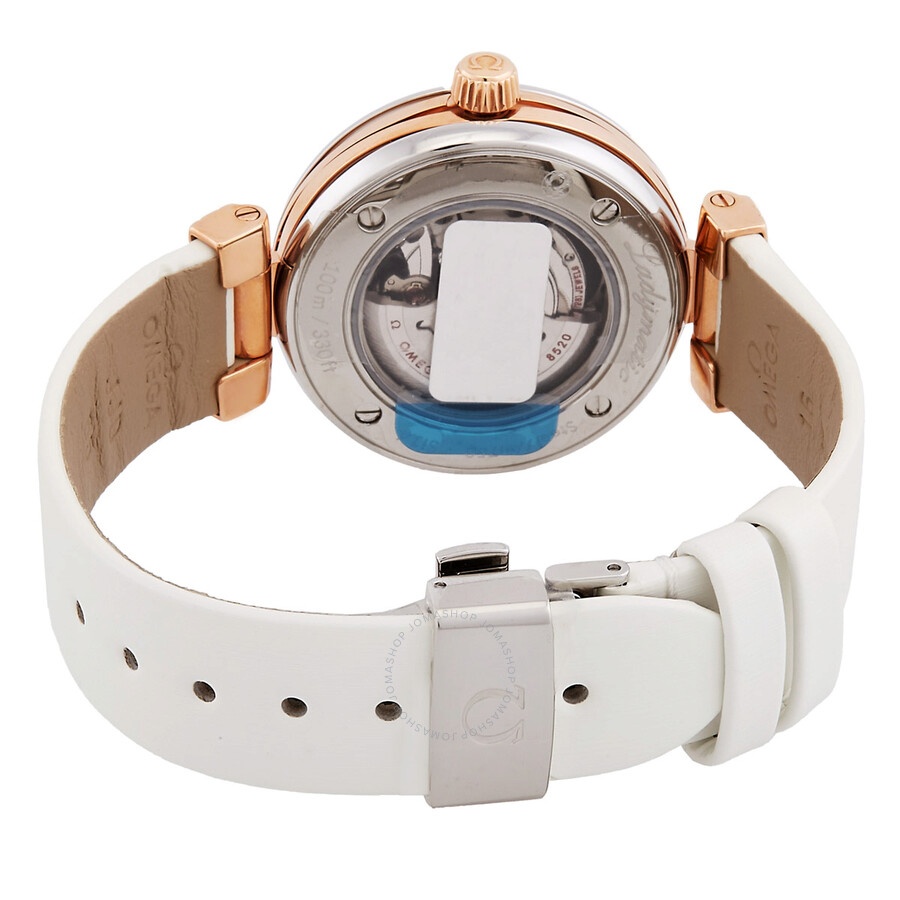 Omega De Ville Automatic Chronometer Diamond White Dial Ladies Watch 425.22.34.20.55.004 - 3