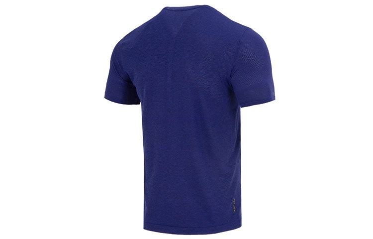 Under Armour Rush Seamless Legacy Tee 'Dark Blue' 1376781-468 - 2