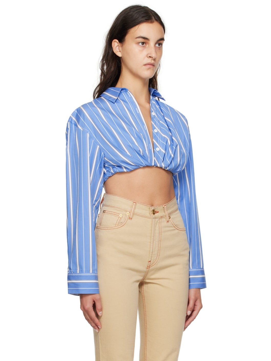 Blue Le Chouchou 'La Chemise Bahia Courte' Shirt - 2