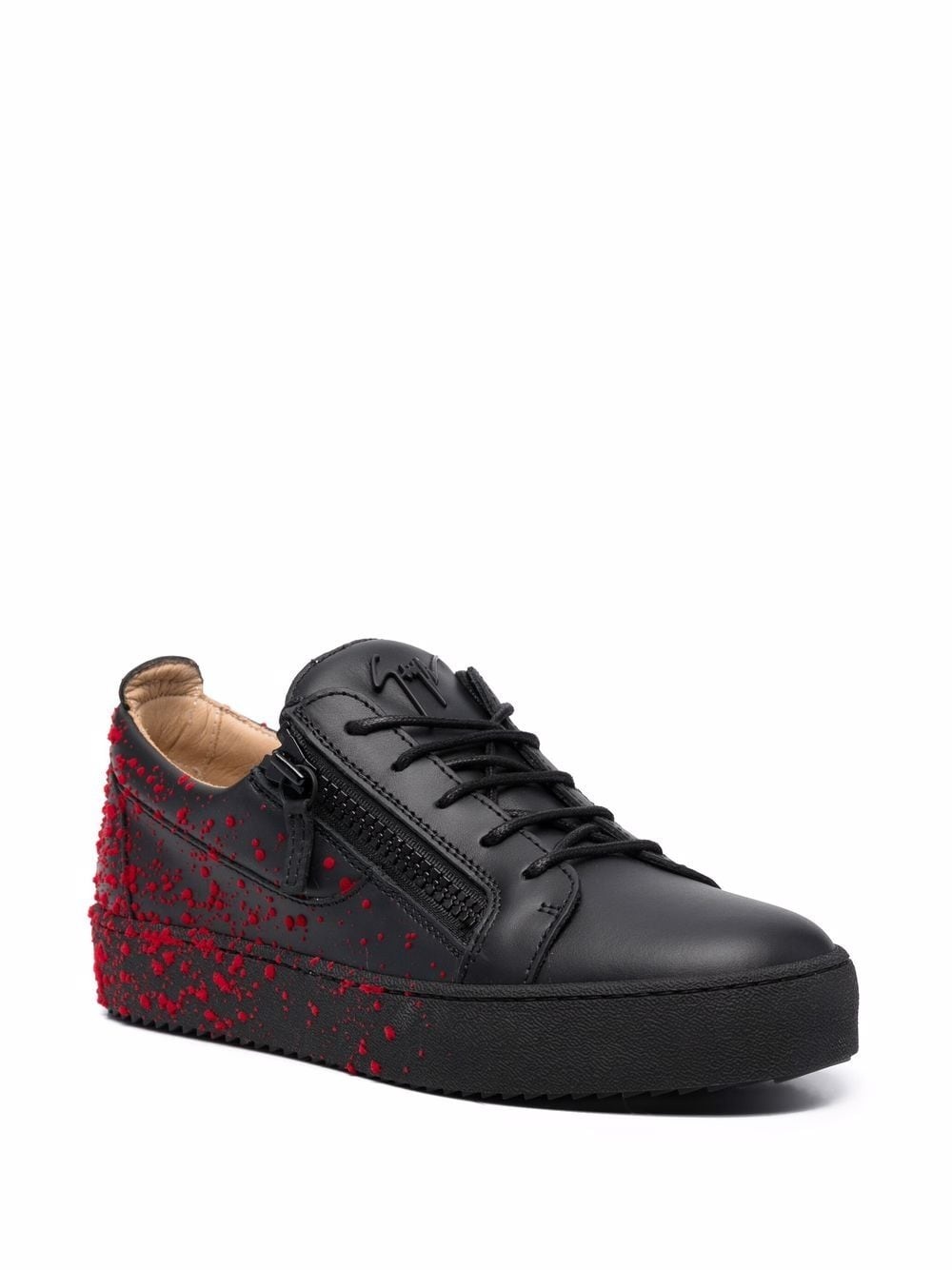 Frankie spray low-top sneakers - 2