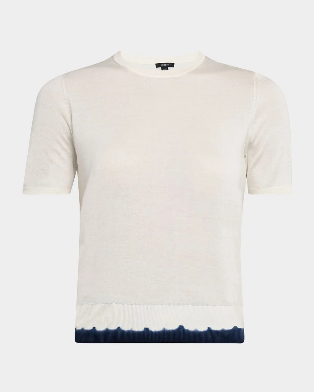 Crewneck Tie-Dye Knit Top - 1