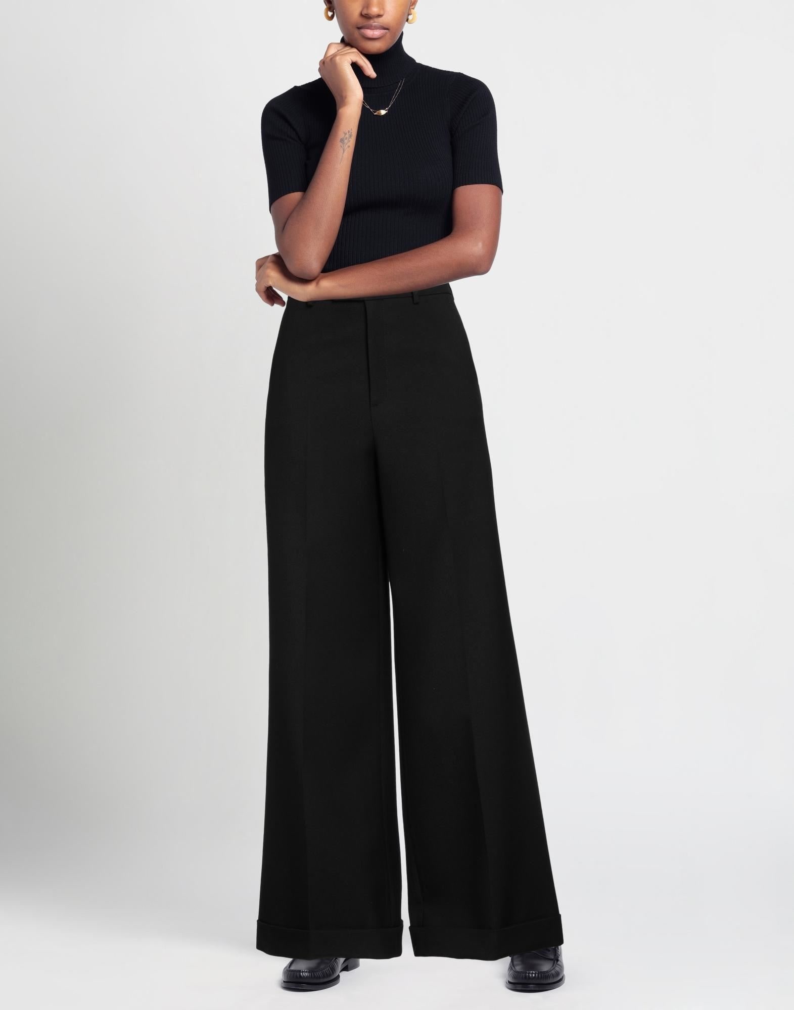 Black Women's Casual Pants - 2
