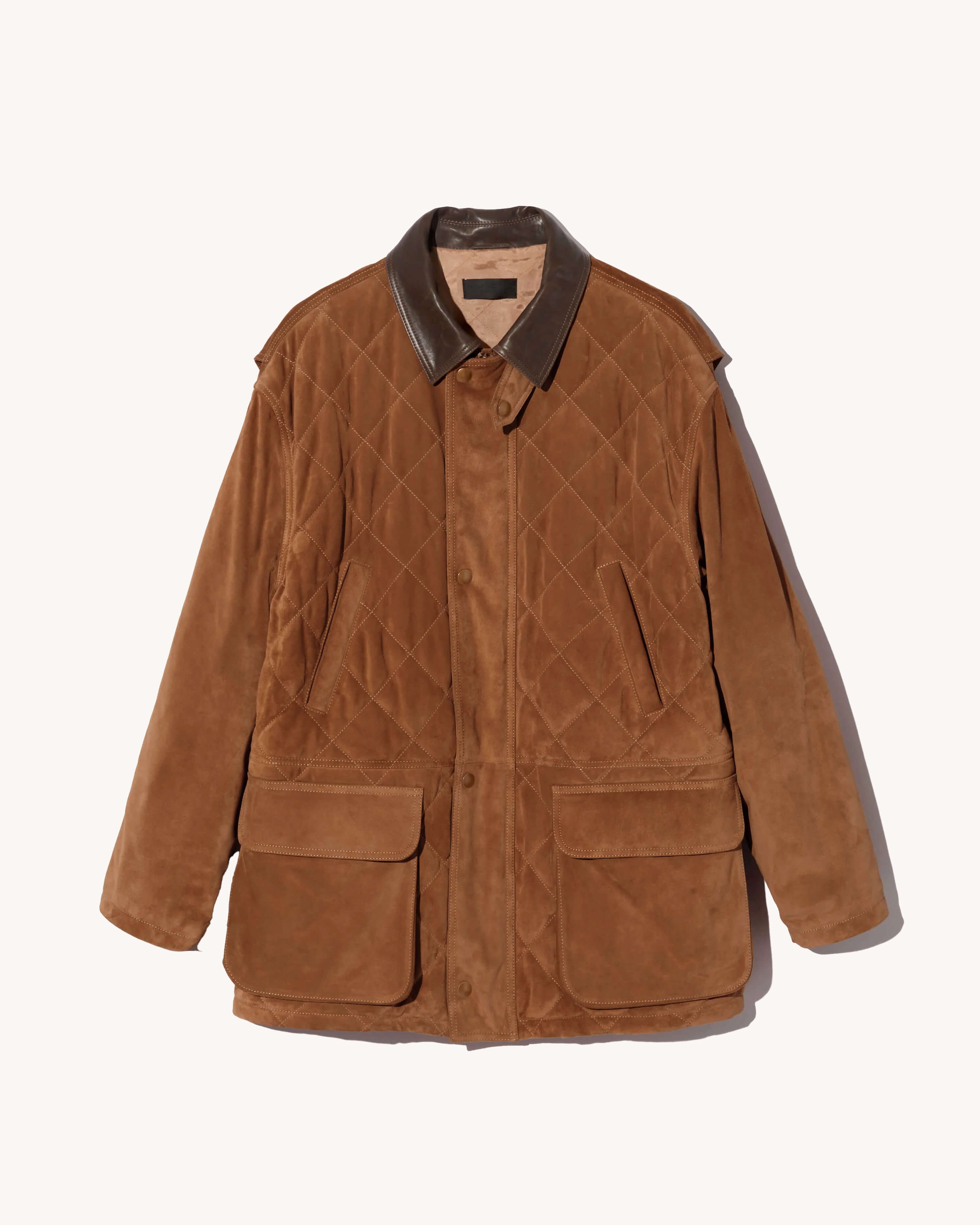 SLANE LEATHER PARKA - 1