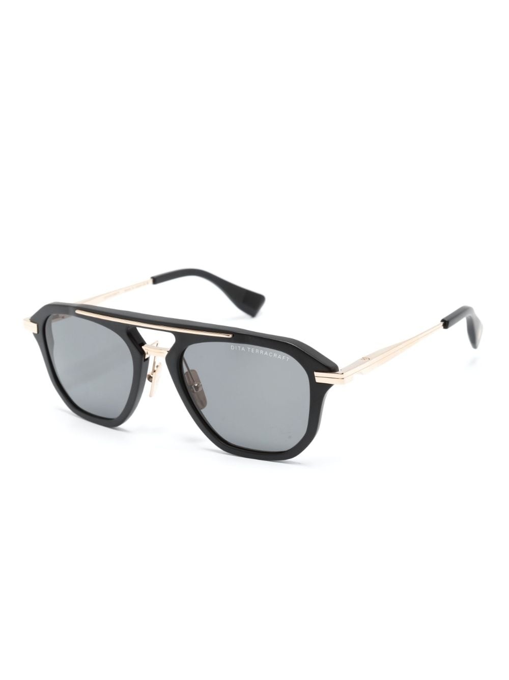 pilot-frame tinted sunglasses - 2