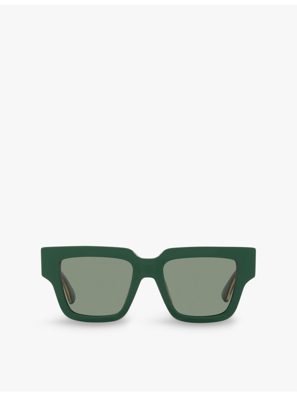 BV1276S rectangle-frame acetate sunglasses - 1
