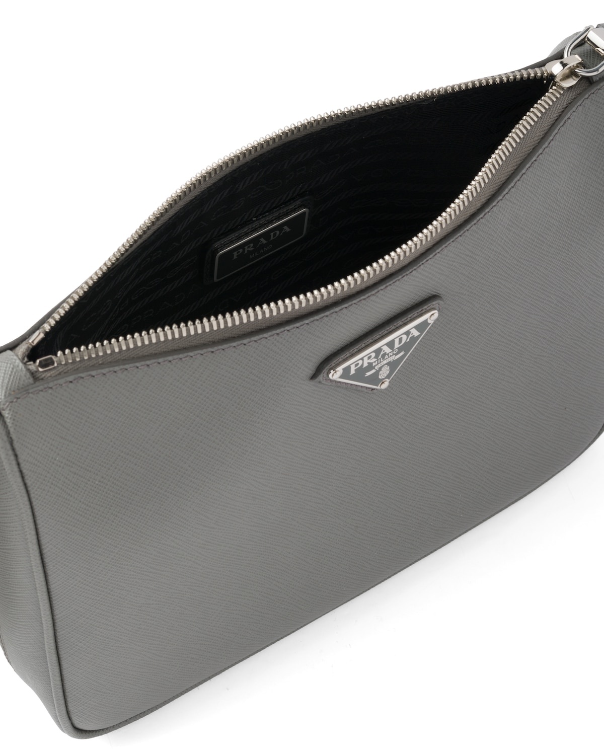 Saffiano leather shoulder bag - 4