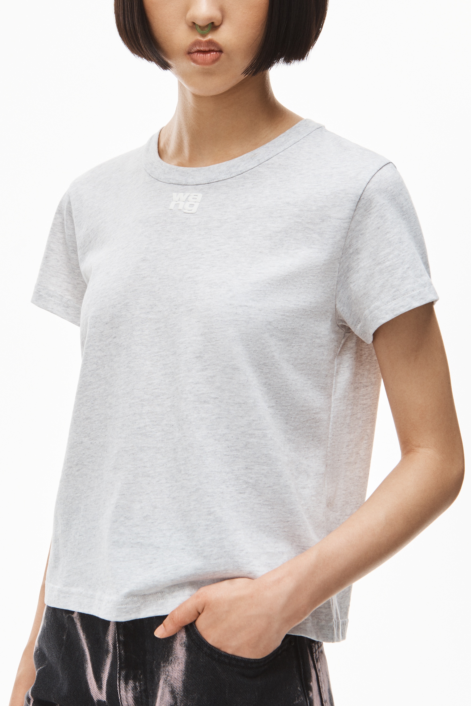 PUFF LOGO SHRUNKEN TEE IN COTTON - 3