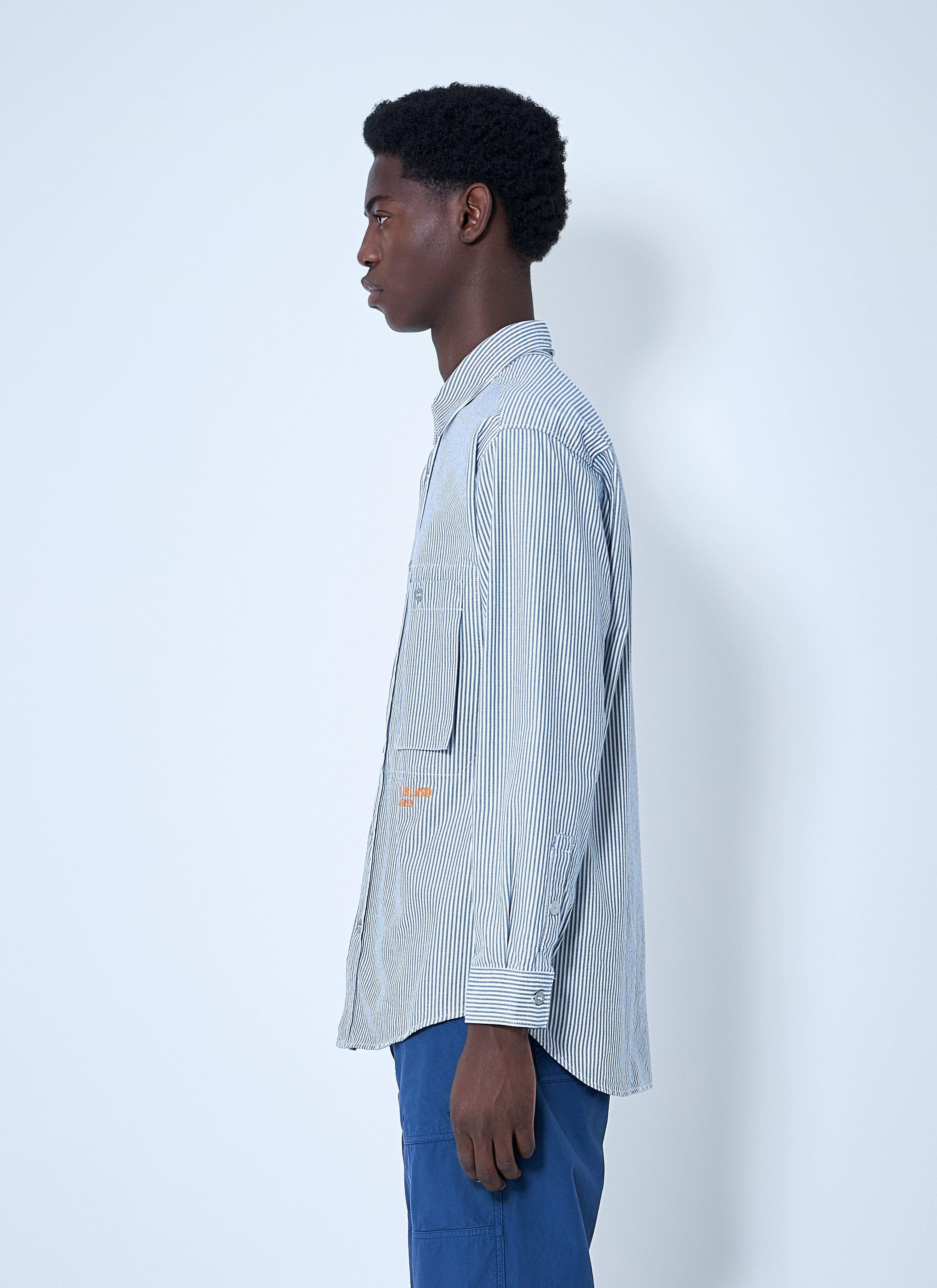 Stone Island Men Marina Striped Shirt - 3