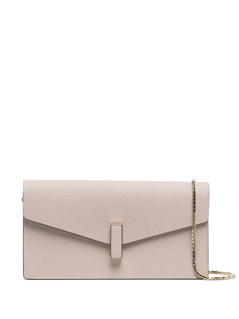 Valextra Iside leather clutch bag outlook