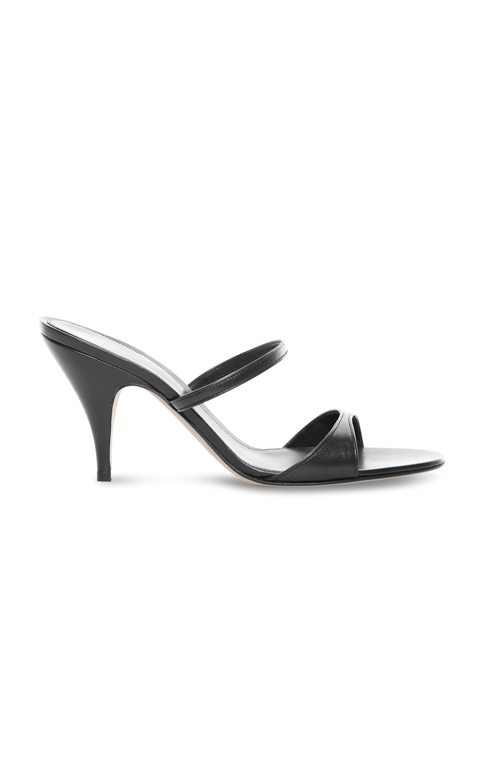 Vika Leather Sandals black - 1