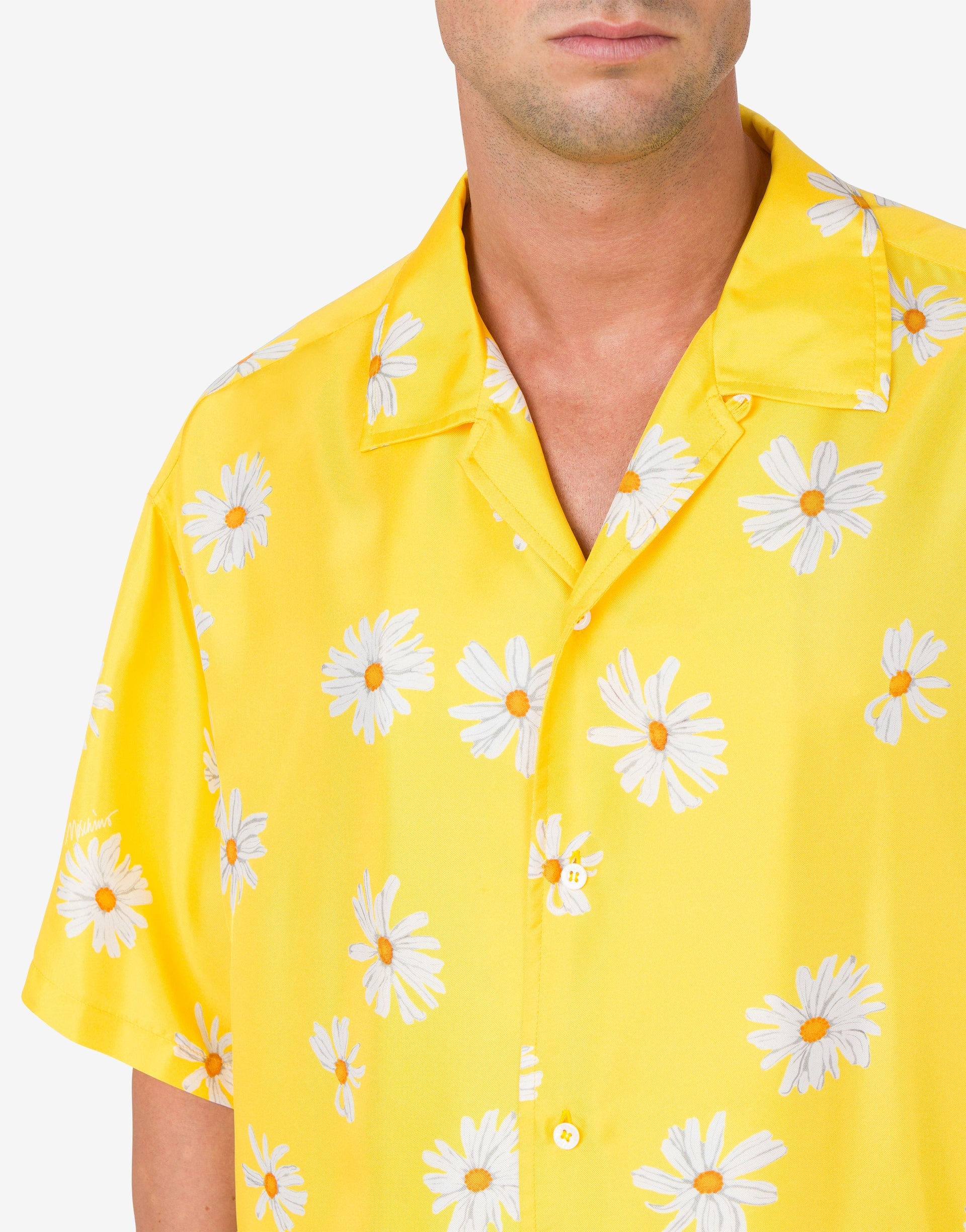 SATIN SHIRT ALLOVER DAISY - 3