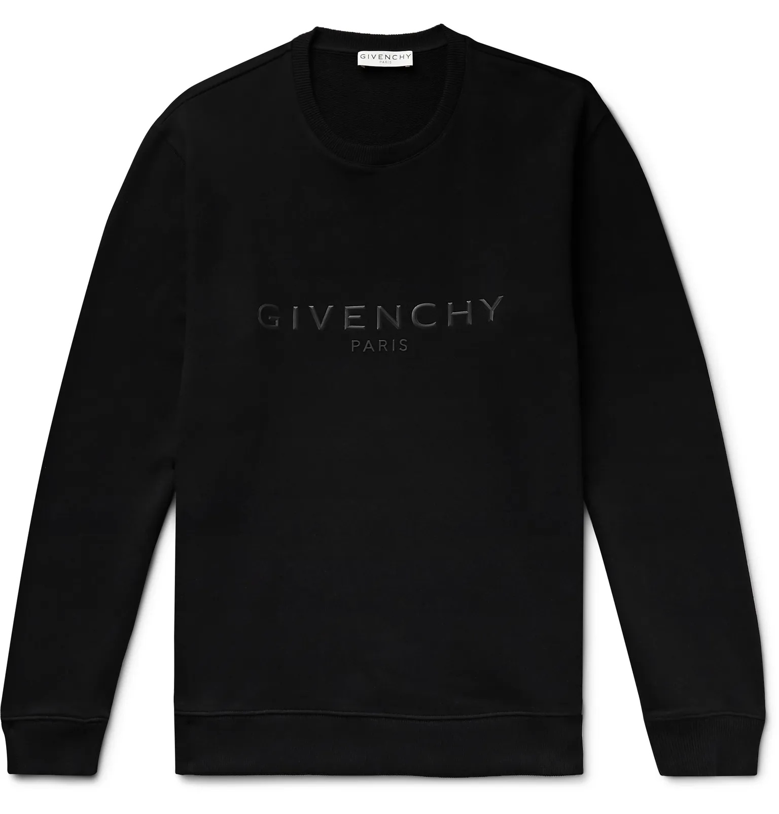 Logo-Appliquéd Loopback Cotton-Jersey Sweatshirt - 1